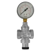 Akcesoria grzewcze - Reduktor ciśnienia 3/4" PN16 1-4bar z manometrem - miniaturka - grafika 1