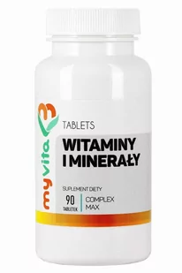 MYVITA Witaminy i minerały 90tab - Witaminy i minerały - miniaturka - grafika 1