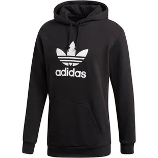 Adidas, Bluza męska, TREFOIL HOODIE DT7964, czarny, rozmiar M - Bluzy męskie - miniaturka - grafika 1
