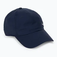 Czapki damskie - Czapka z daszkiem Nike Dri-Fit Club Unstructured Metal Swoosh midnight navy/metallic silver - miniaturka - grafika 1