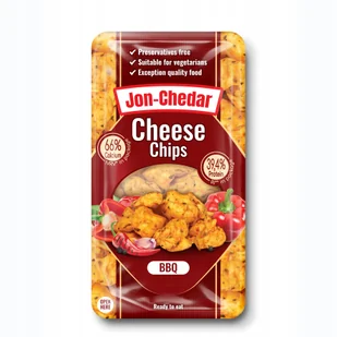 Jon-Chedar BBQ Ser cheddar przekąska 80 g - Sery - miniaturka - grafika 1