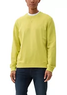 Bluzy męskie - s.Oliver Męska bluza 10.3.11.14.140.2120921, żółta, S - miniaturka - grafika 1