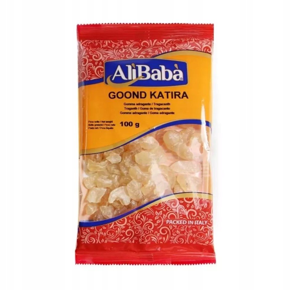Guma tragakantowa Goond Katira Tragacanth Gum AliBaba 100g