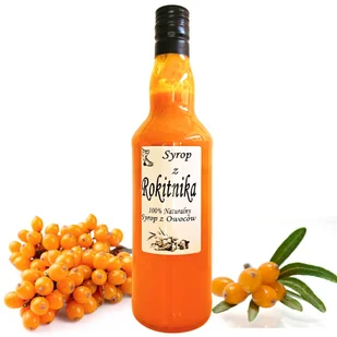 Syrop z Rokitnika 500ml – Wzmocnienie Odporności i Naturalny Smak! - Syropy i koncentraty owocowe - miniaturka - grafika 1