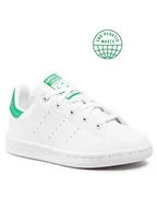 Buty dla dziewczynek - Adidas Buty Stan Smith C FX7524 Biały - miniaturka - grafika 1