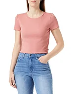 Koszulki i topy damskie - Q/S by s.Oliver T-shirt damski, krótki rękaw, pomarańczowy, XS - miniaturka - grafika 1