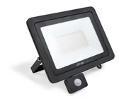 Lampy ogrodowe - Naświetlacz - halogen z czujnikiem ruchu LED 100W - Drago Czarny - Biały neutralny (4000K) - 3 lata gwarancji - miniaturka - grafika 1