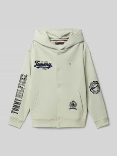 Bluza rozpinana o kroju regular fit z mieszanki bawełny - Swetry dla chłopców - miniaturka - grafika 1