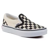 Trampki damskie - Vans Tenisówki Classic Slip-On VN000ZBUEO11 (Checkerboard) Black/Wht - miniaturka - grafika 1