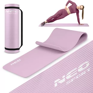 Neo-Sport Mata do ćwiczeń 183 x 60 x 1 cm Neo-Sport - 192201 fioletowa 192201 - Maty do ćwiczeń - miniaturka - grafika 1