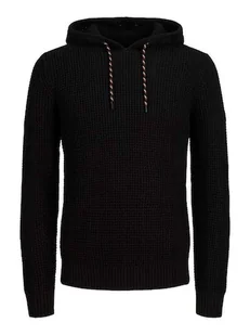 Jack & Jones Sweter w kolorze czarnym - Swetry męskie - miniaturka - grafika 1