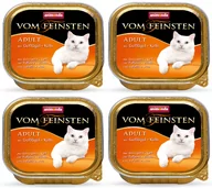 Mokra karma dla kotów - Animonda Vom Feinsten Adult Cat smak: z drobiem i cielęciną 6 x 100g - miniaturka - grafika 1