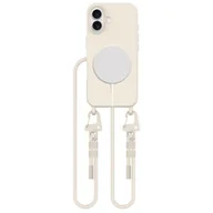 Etui i futerały do telefonów - Etui TECH-PROTECT MagNecklace MagSafe do Apple iPhone 16 Kremowy - miniaturka - grafika 1
