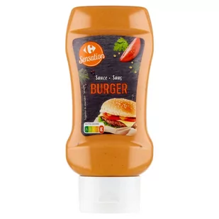 Carrefour Sensation Sos do burgerów 350 g - Majonezy i dressingi - miniaturka - grafika 1