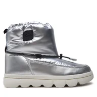 Buty dla dziewczynek - Śniegowce Geox J WILLABOOM GIRL B A J46HWE 0LVNF C0474 S Srebrny - miniaturka - grafika 1