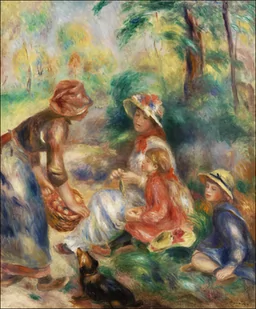 Galeria Plakatu, Plakat, Apple Vendor, Pierre-Auguste Renoir, 40x50 cm - Plakaty Galeria Plakatu, Plakat, Apple Vendor, Pierre-Auguste Renoir, 40x50 cm - Plakaty - miniaturka - grafika 1