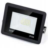 Lampy pozostałe - Halogen Led 20W Naświetlacz Lampa IP66 1900lm Mocny Wodoodporny Premium - miniaturka - grafika 1