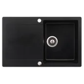 Zlewozmywaki - Teka CLIVO 45 B-TQ ONYKS 40148000 - miniaturka - grafika 1