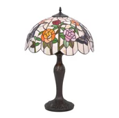 Lampy stojące - Wyjątkowa lampa stołowa, do stylowego salonu K-G16835 z serii ROSE - miniaturka - grafika 1