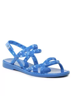 Sandały damskie - Melissa Sandały Lucy Sandal Ad 33802 Niebieski - grafika 1