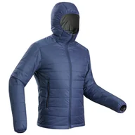 Odzież trekkingowa męska - Kurtka trekkingowa męska zimowa Forclaz MT100 kaptur - 5°C - miniaturka - grafika 1