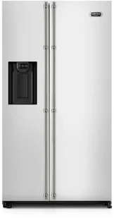 Lodówka Lofra DOLCEVITA SIDE BY SIDE ACCIAIO SATINATO GFRS917 Chrome - Lodówki - miniaturka - grafika 1