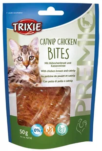 TRIXIE TRIXIE Przysmak PREMIO Catnip Chicken Bites 50 g - Przysmaki dla kotów - miniaturka - grafika 1
