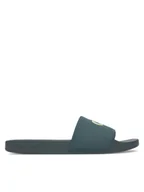 Klapki i japonki męskie - Calvin Klein Jeans Klapki Slide Jelly Mono Pu YM0YM01281 Zielony - miniaturka - grafika 1