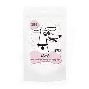 Paka Zwierzaka Paka Zwierzaka PEPE mini chunkies Duck kaczka) 80g 48313-uniw - Przysmaki dla psów - miniaturka - grafika 1