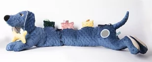 Mom's Care Jamnik Sensoryczny Ochraniacz Łóżeczka Niebieski 712 - Ochraniacze do łóżeczka - miniaturka - grafika 1