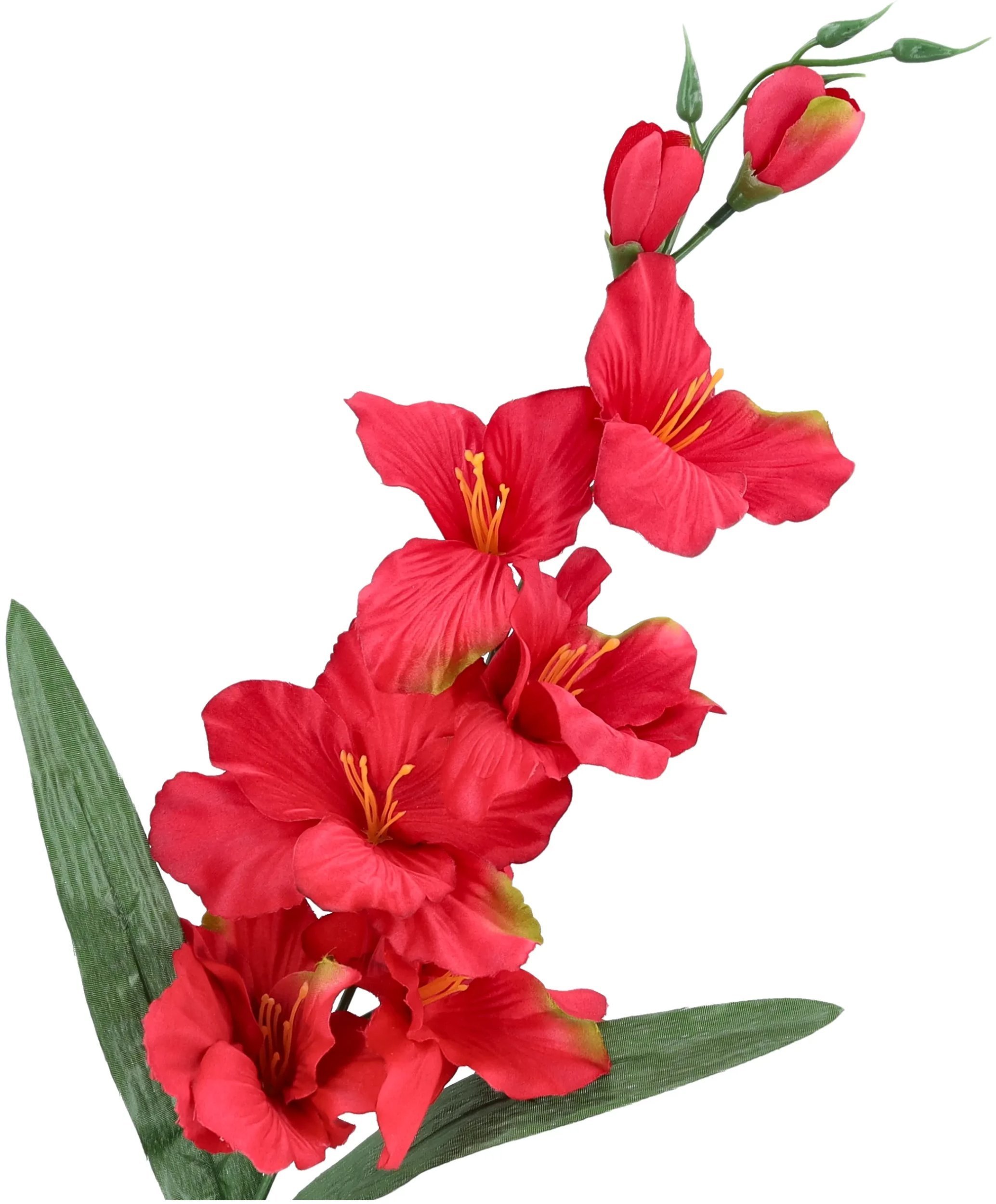 SZTUCZNE LISĆIE mieczyk 3szt dekoracyjne gałązki MIECZYKÓW na STROIK bukiet