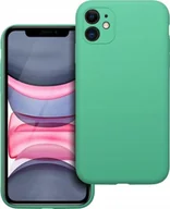 Etui i futerały do telefonów - OEM Futerał SILICONE 2mm do IPHONE 11 miętowy - miniaturka - grafika 1