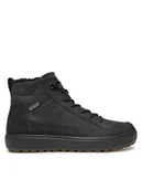 Botki męskie - ECCO Trzewiki Soft 7 Tred M 45044451052 Czarny - miniaturka - grafika 1