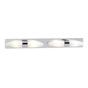Markslojd Kinkiet łazienkowy LAMPA ścienna OPRAWA nad lustro BUFFY LED 105625 IP44 chrom Biały - Lampy ścienne - miniaturka - grafika 1