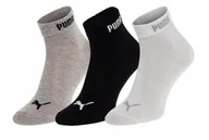 Skarpetki męskie - Puma Skarpetki Quarter 680448 3 Kolory Rozmiar 39-42 Zestaw 3 Par - miniaturka - grafika 1