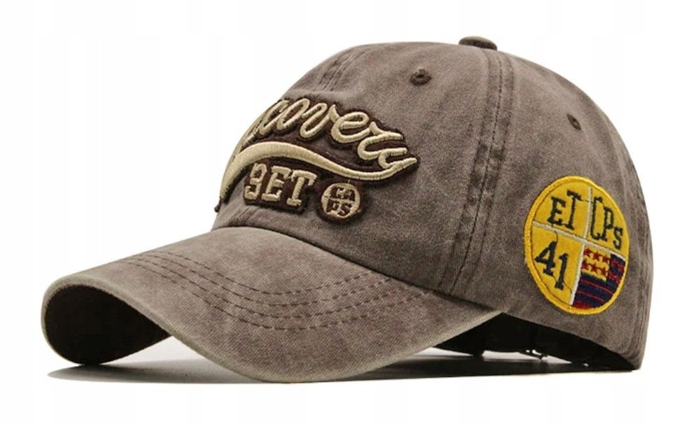 Czapka z daszkiem bejsbolówka vintage DISCOVERY