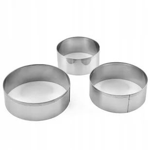 Wycinarka Do Kołek Pierogów Pielmieni Uszek 3Szt / Itimport - Formy do ciast - miniaturka - grafika 1