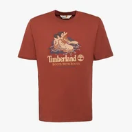 Koszulki męskie - TIMBERLAND T-SHIRT FRONT BOOT GRAPHIC TEE - Timberland - miniaturka - grafika 1