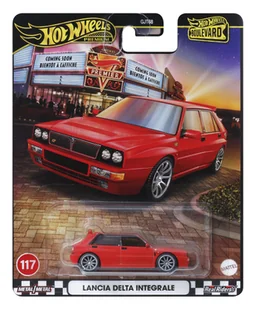 Hot Wheels Premium, Boulevard Lancia Delta Integrale, JBL18 - Samochody i pojazdy dla dzieci - miniaturka - grafika 1