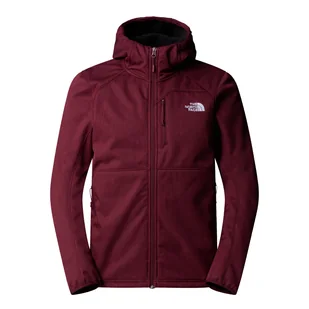 Męski Softshell THE NORTH FACE M QUEST HOODED SOFTSHELL NF0A3YFP29O1 – Bordowy - Bluzy sportowe męskie - miniaturka - grafika 1