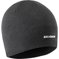 Czapki damskie - Salomon Czapka typu beanie Black OSFA - miniaturka - grafika 1