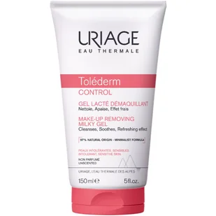 URIAGE_Tolederm Control Make Up Removing Milky Gel mleczny żel myjący 100ml - Kosmetyki do pielęgnacji twarzy męskie - miniaturka - grafika 1
