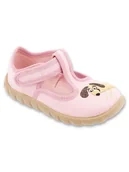 Buty dla dziewczynek - Dziewczęce kapcie różowe Befado r.22 - miniaturka - grafika 1