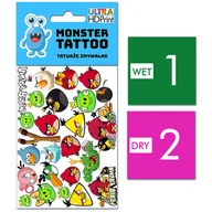 Zabawki kreatywne - TATUAŻE ZMYWALNE DLA DZIECI ANGRY BIRDS WZORY ORYGINALNE - miniaturka - grafika 1