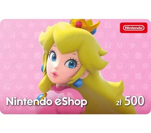 Doładowanie Nintendo eShop 500zł - Startery i doładowania - miniaturka - grafika 1