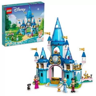 LEGO Disney Princess Zamek Kopciuszka i księcia z bajki 43206 - Klocki - miniaturka - grafika 1