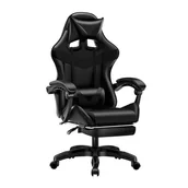 Fotele gamingowe - Fotel gamingowy Games czarny/c - miniaturka - grafika 1