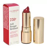 Szminki - Clarins Joli Rouge Brillant 759s woodberry pomadka do ust 3,5 g - miniaturka - grafika 1