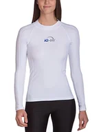 Koszule męskie - iQ-UV Męska koszula z długim rękawem 300 Slim Fit - biała, rozmiar 46/2XL - miniaturka - grafika 1