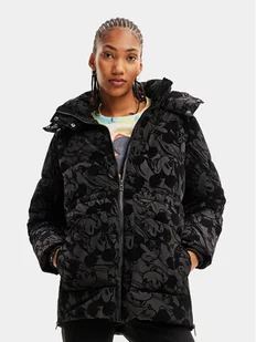 Desigual Kurtka przejściowa 23WWEWB2 Czarny Regular Fit - Kurtki damskie - miniaturka - grafika 1